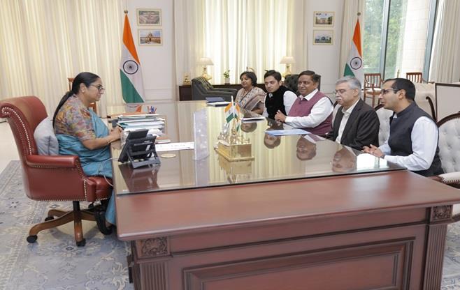 Meeting with CM, Delhi
